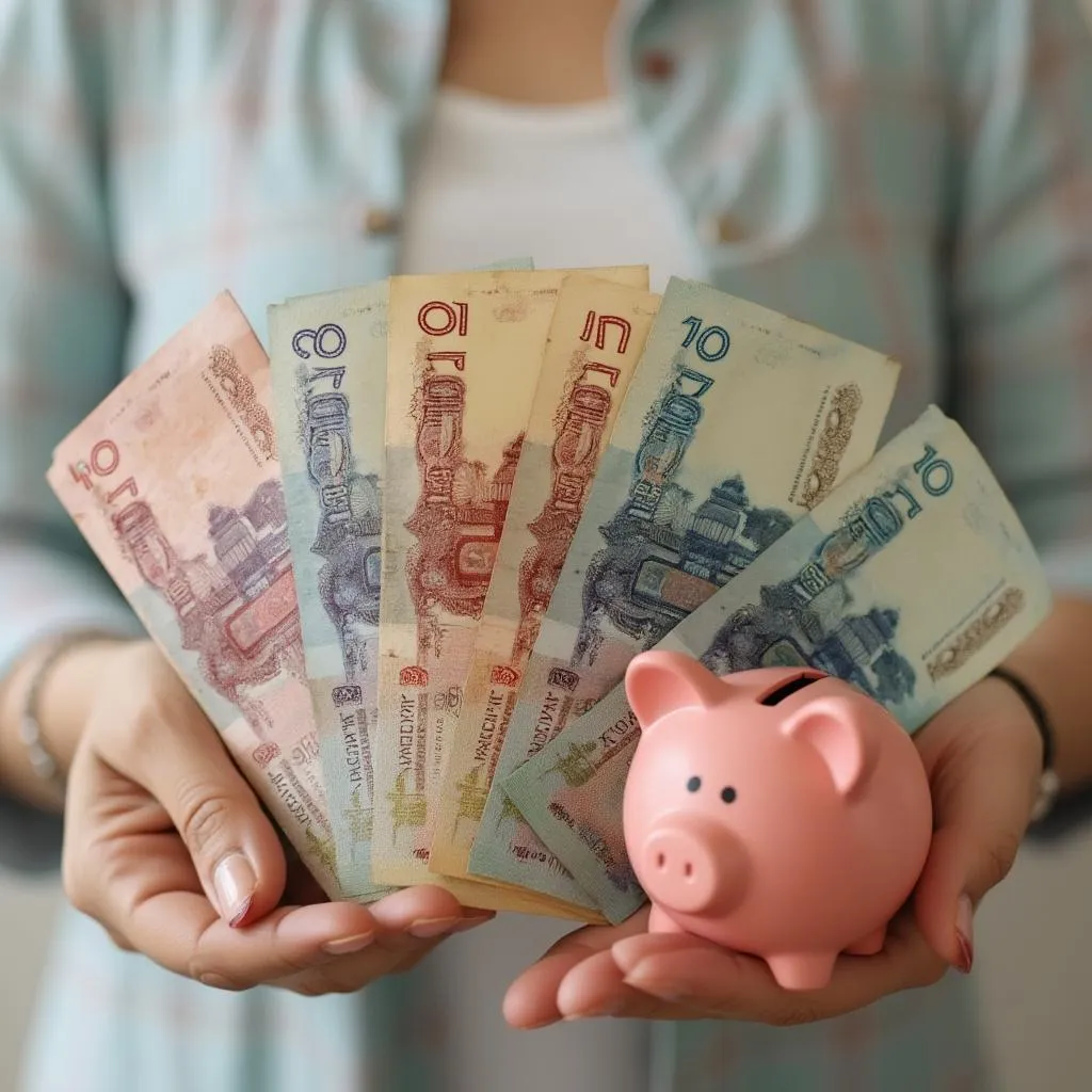 Malaysian saving tips illustration