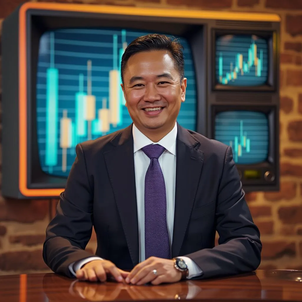 Malaysian financial TV show appearance